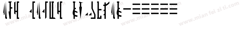 ABO MANDO Regular字体转换